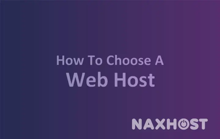 How to Choose a Web Hosting?