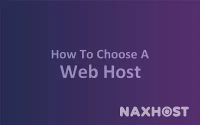 How to Choose a Web Hosting?